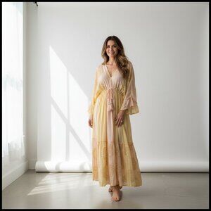 Ranees 4157 DRESS 2025 RANEE'S COLLECTION NWT One Size- Holes at back tier seams